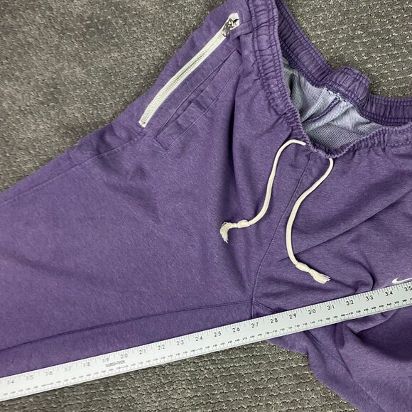 Nike Standard Issue Sweatpants Men's Large Purple Basketball Joggers Gym Pants - Picture 13 of 14